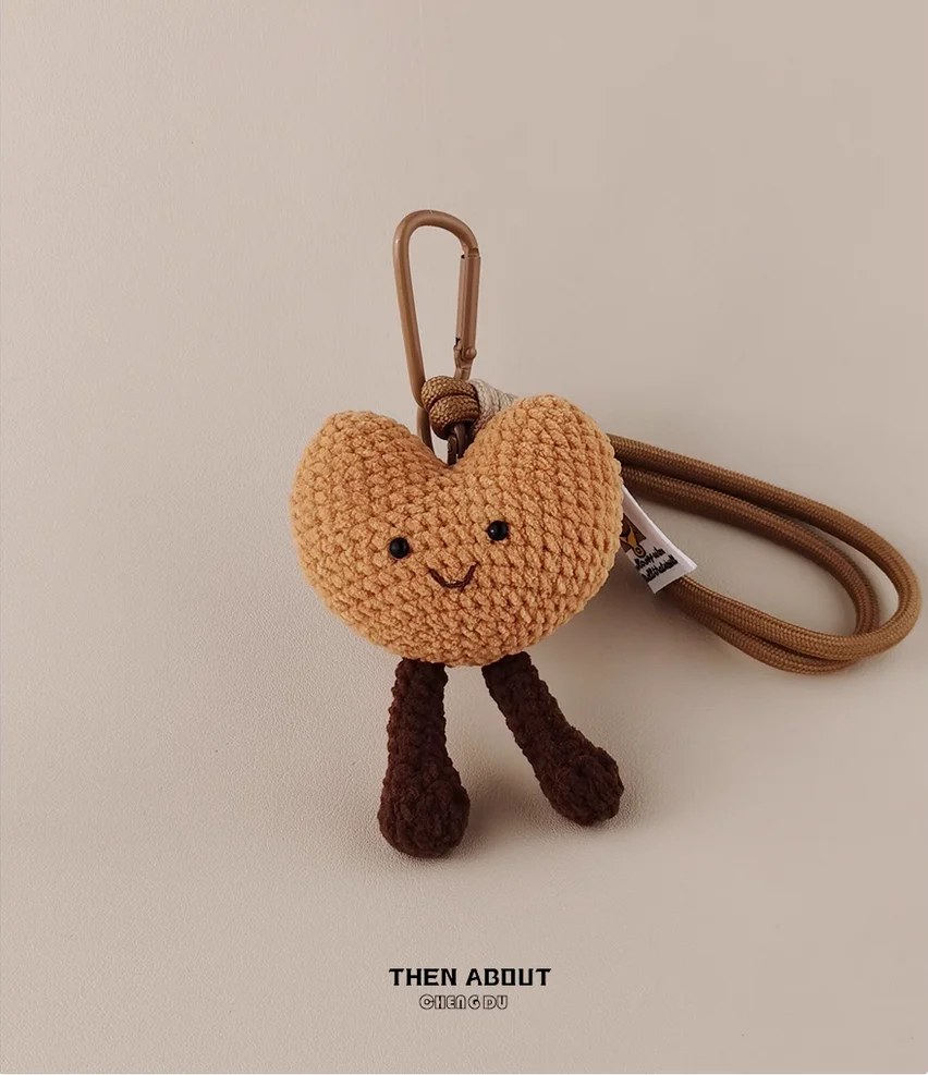 Love bread doll doll bag pendant bag pendant key chain high sense small gift.