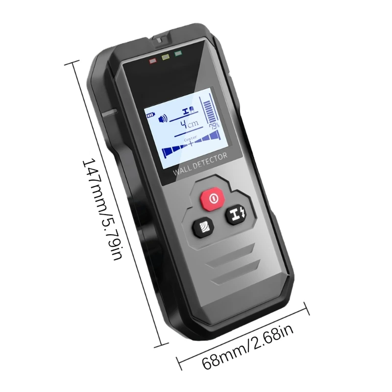 Scanner parede localizador pregos 4 1 eletrônico pregos com rastreadores profundidade ABS