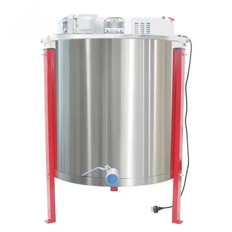 24 Frames Honey Centrifuge Stainless Steel Electrical Honey Bee Extractor Honey Spinner Extractor