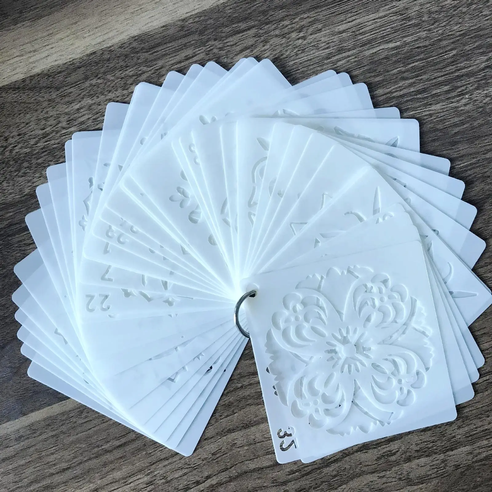 36-Pack Painting Drawing Stencils Mandala Template