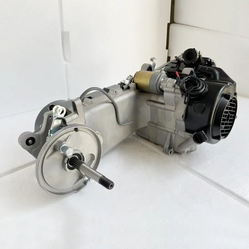 New Engine long axis Assembly for GY6 150CC motorcycle with 1 Cylinder Electric Start CDI Ignition 4 Stroke from China Factory