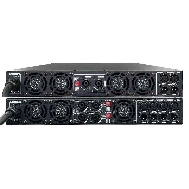 Amplifier and speaker factory SD-2250 1.5U height 2-channel 2500W digital amplifier