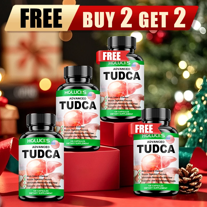

HOLUCKS Advanced TUDCA Supplement, добавка для поддержки здоровья печени, улучшения пищеварения и детоксикации организма для взрослых.