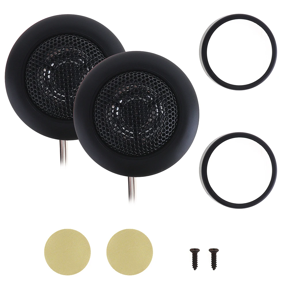 Altavoces universales T120 para coche, bocina de 800W, Tweeter de cúpula, Audio estéreo, agudos, accesorios de Audio, 2 piezas
