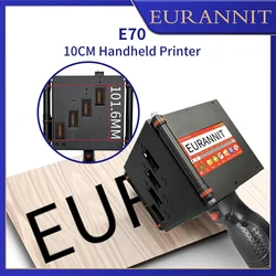 EURANNIT 730Plus 100mm Portable Printer Handheld Thermal Inkjet Printer QR Barcode Batch Number Logo Expiry Date TIJ Printer