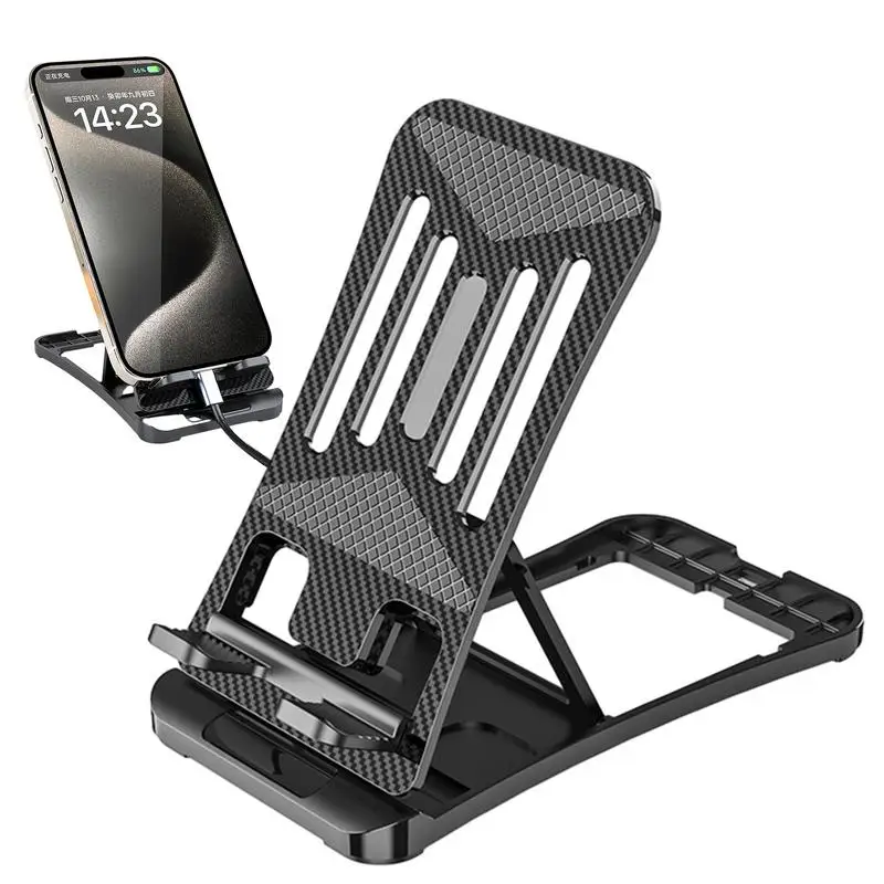 Opvouwbare Telefoon Stand Desktop Telefoon Houder Opvouwbare Mobiele Telefoon Stand Verstelbare Desktop Dock Bureau Mobiele Telefoon Houder Voor Smart