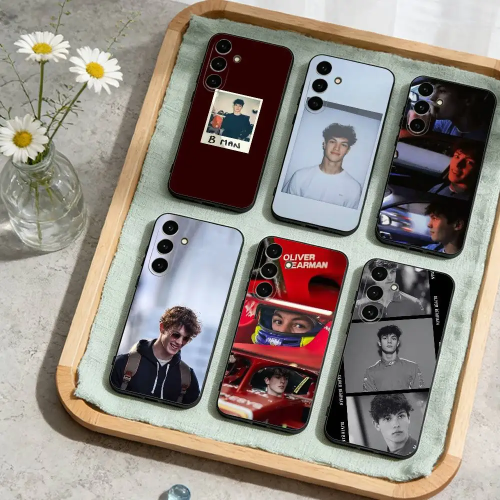 

Racing Speed Icon O-Oliver Bearman Phone Case For Samsung Galaxy A73,A72,A71,A70,A53,A52,A51,Others Soft Black Cover