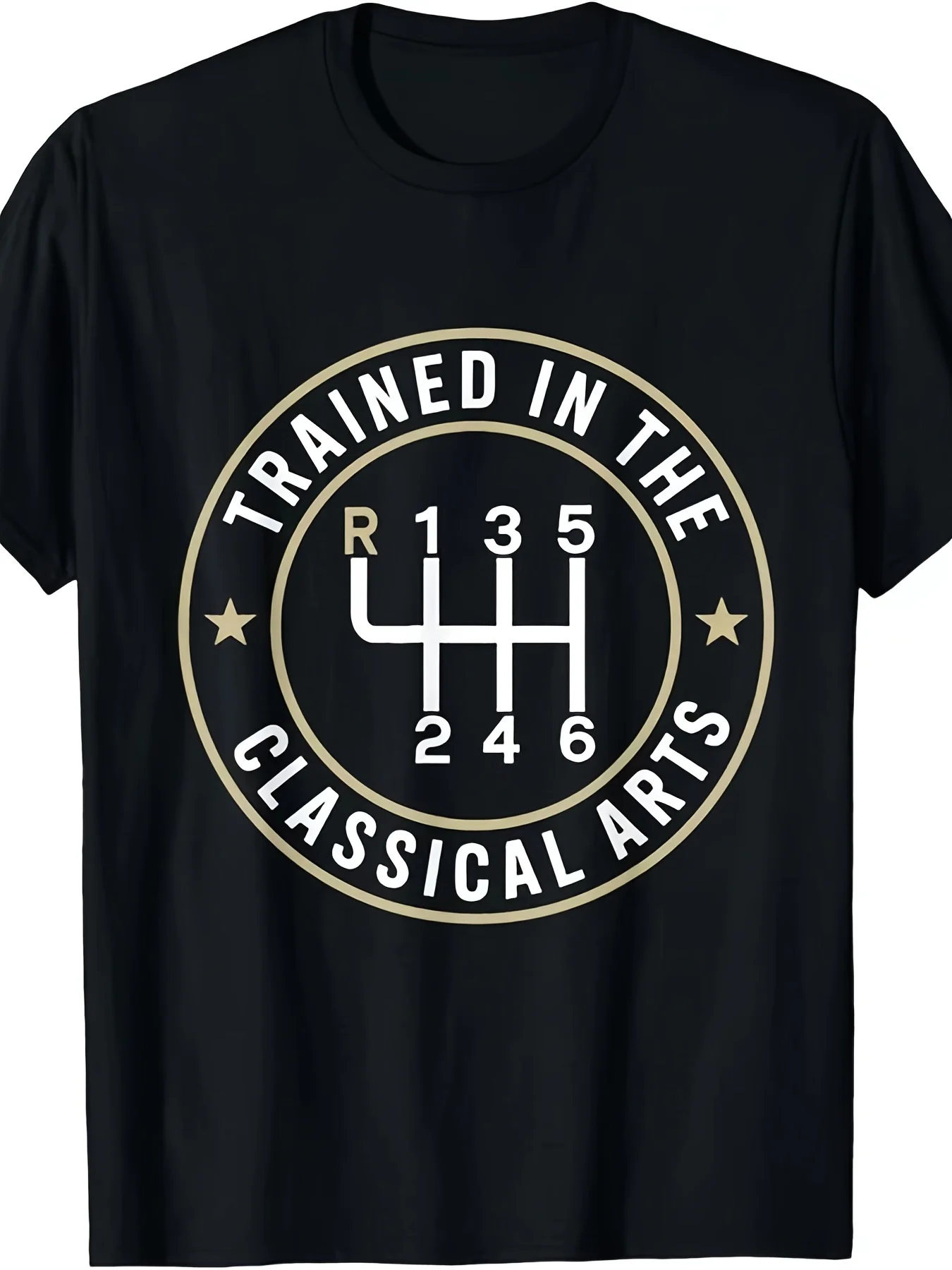 Men's T-Shirt, Classical Art Training Gear, Comfortable Outdoor Casual Printed T-Shirt, Suitable as a Gift, Suitable for All Seasons (1), Extended Length and Oversized Size
