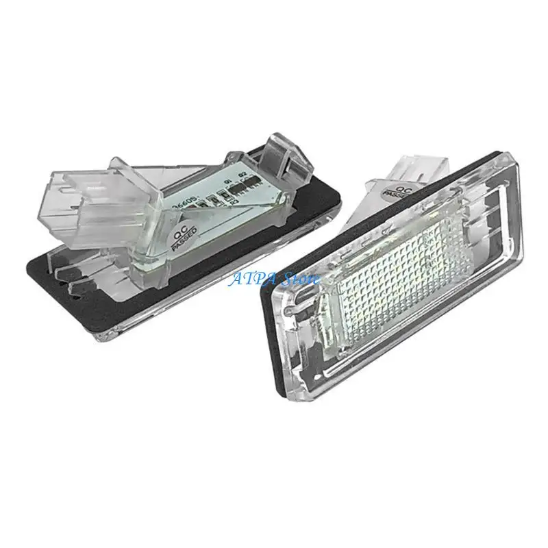 

U13C LED Plate Lights Enhances Visibility LED License Lamps Energy Saving for Dacia
