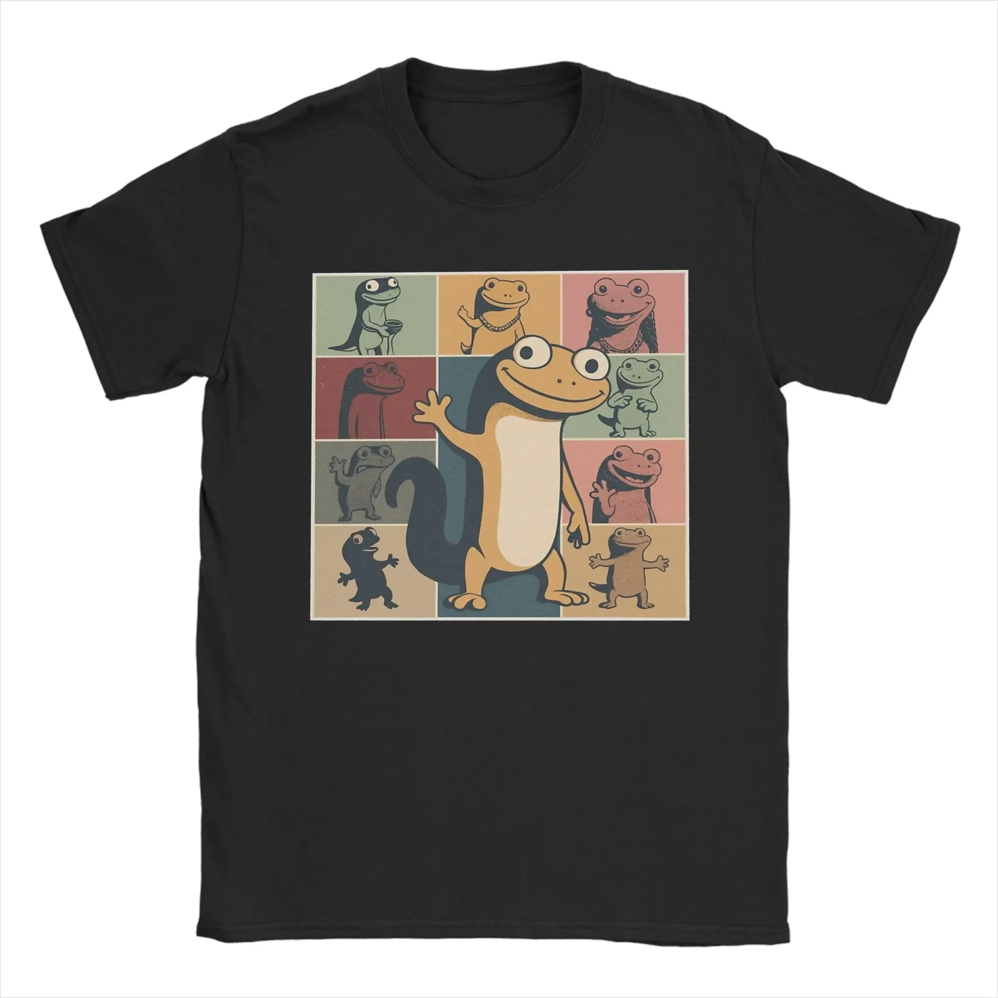 Camisetas divertidas con memes de Tom Lizard para hombre, ropa de película Hoppers, ropa 100% de algodón, camiseta única de manga corta con cuello redondo, camisetas de verano
