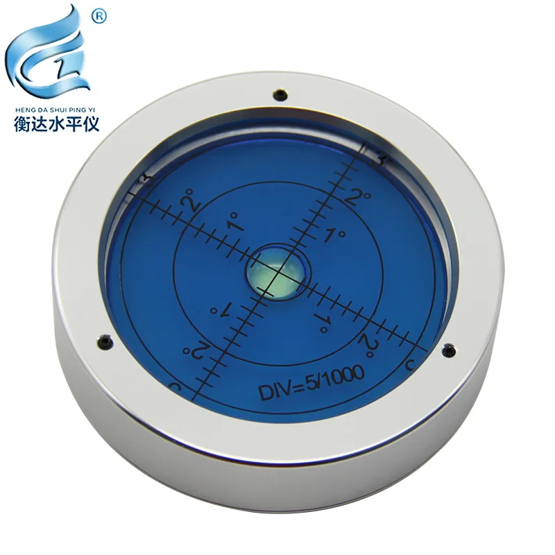 Adjustable Universal Level 6917 High Precision Level Metal Round Horizontal Bubble Horizontal Bead Horizontal Bubble