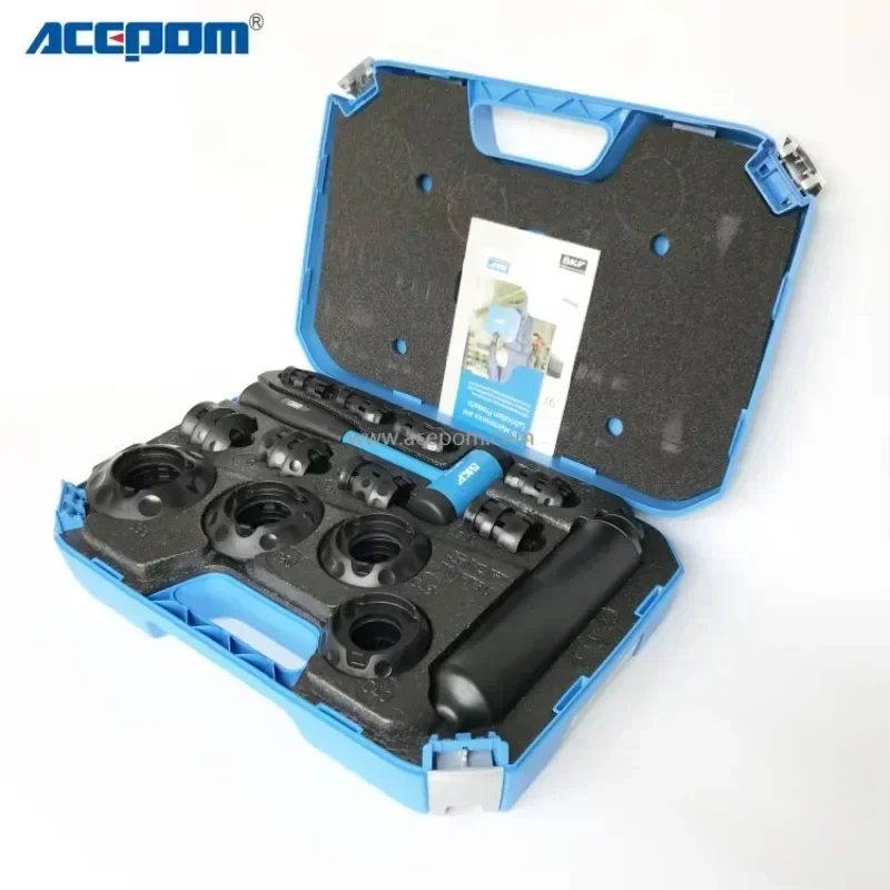 

In stock Bearing Fitting Tool Kits TMFT 36/24 Rubber Cold Installation Tool Kit Impact Ring Hammer Sleeve Install Bearing