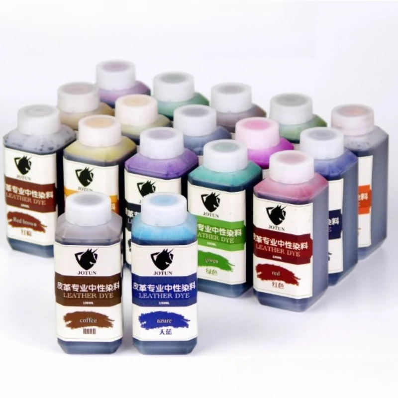 150ml Leather Dye Painting Paint Handmade Leather Goods Leather Color Changing Dye Can Be Toned Diluted Without Peculiar Smell