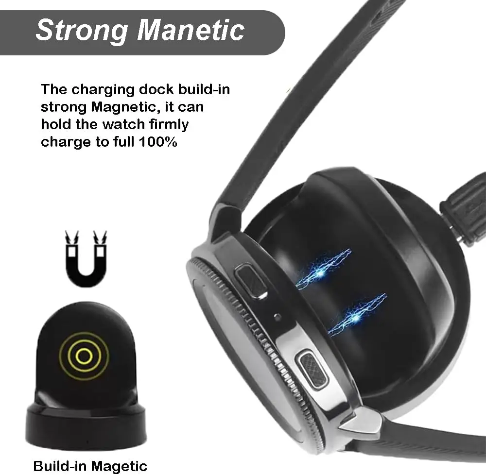 Base de carga rápida inalámbrica para Samsung Gear Sport S5, soporte de carga para reloj inteligente Galaxy Watch R805 815, cargador de alta calidad