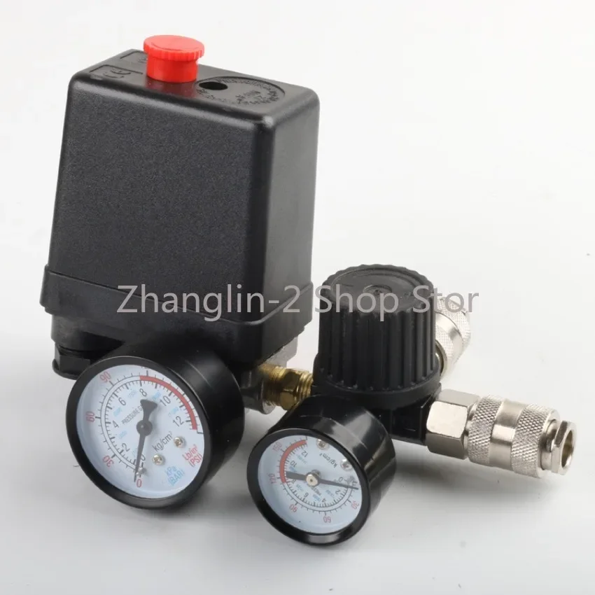 

Аксессуары для воздушного компрессора, клапан регулировки давления, Европейский кронштейн регулирования давления в сборе, переключатель давления воздуха