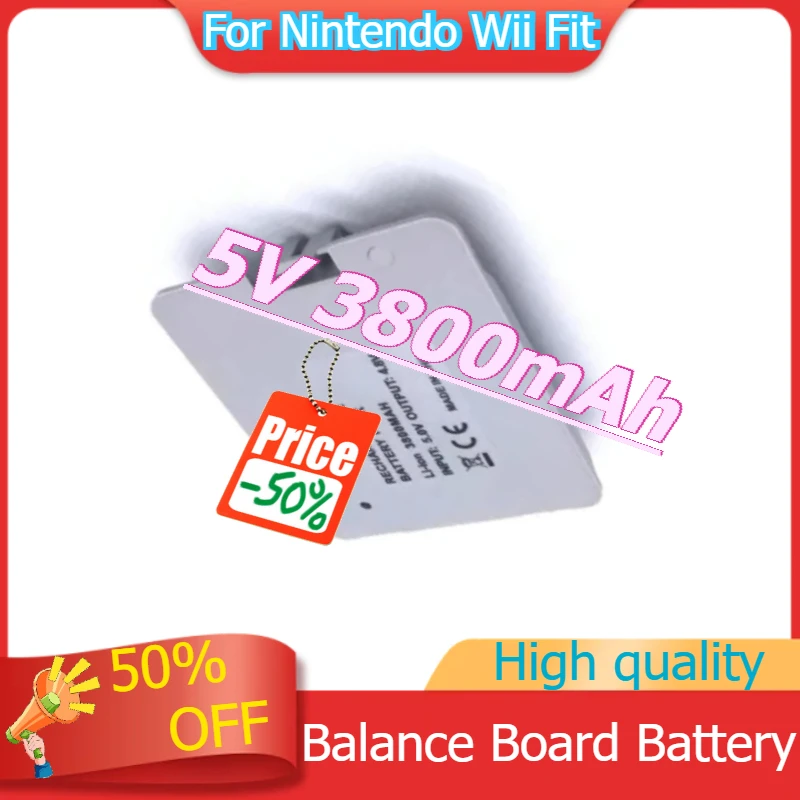 

Li-ion Rechargeable Battery Pack with USB Charging Cable for Nintendo Wii Fit Balance Board Battery 5V 3800mAh