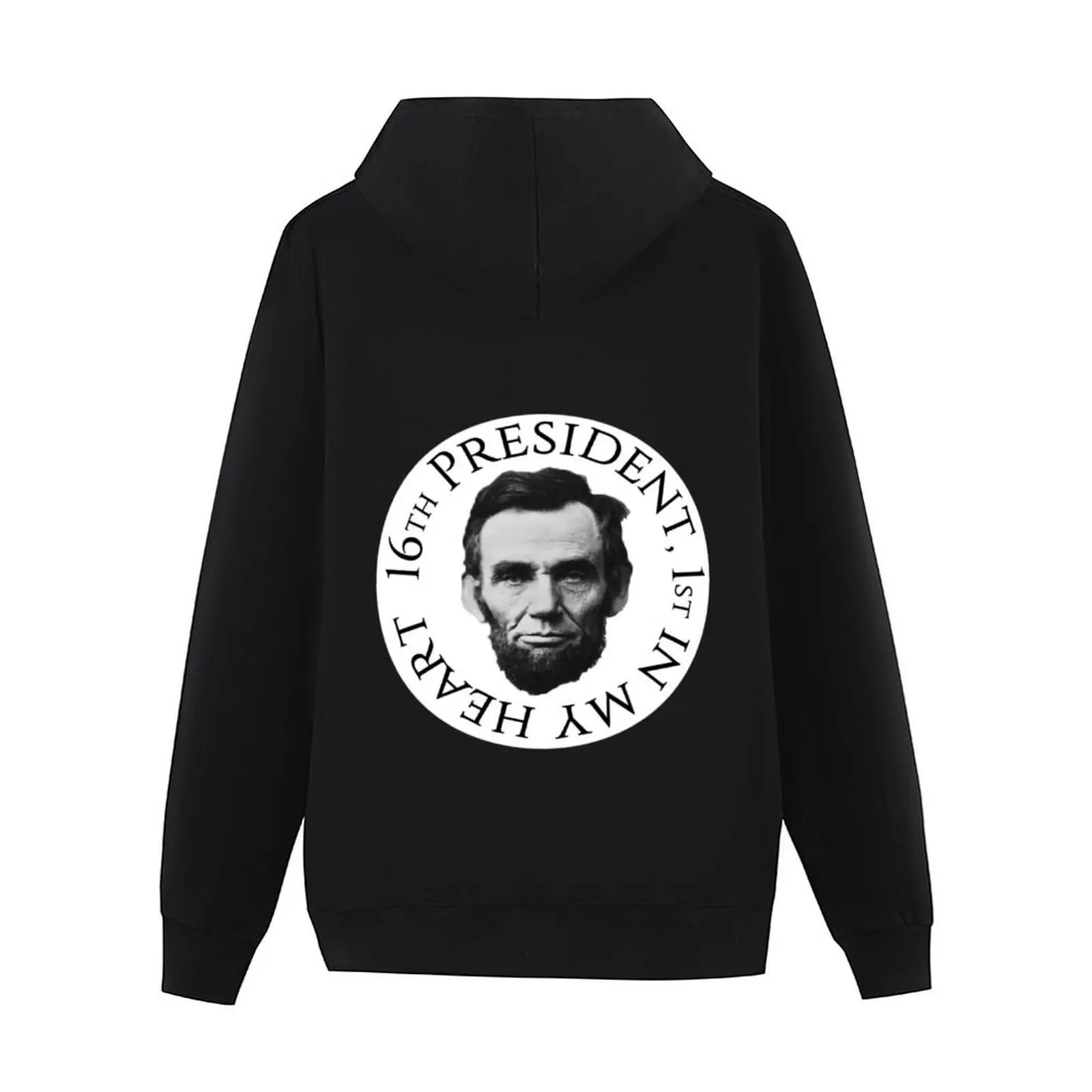 الرئيس السادس عشر، الأول في قلبي هوديي الملابس الكورية نمط مقنعين قميص الملابس الكورية ملابس الخريف الكورية رياضية الرجال #3