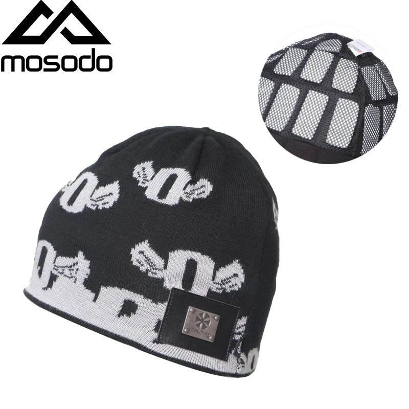 

Mosodo Brand Hats Men Women Soft Warm Winter Knitting Skating Snowboard Cap Men Ski Hat Wool Cotton Caps Gorro Unisex 2020