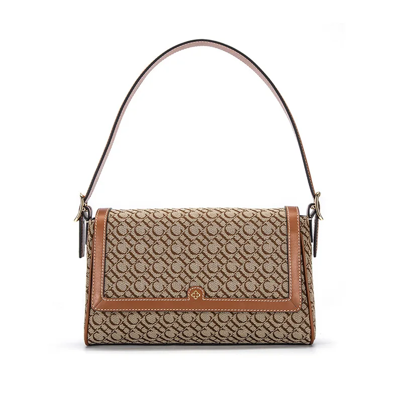 

Vintage Style Square Bag,Classic Purse with Subtle Lettering, Retro Structured Crossbody Bag for Women,Timeless Everyday Handbag