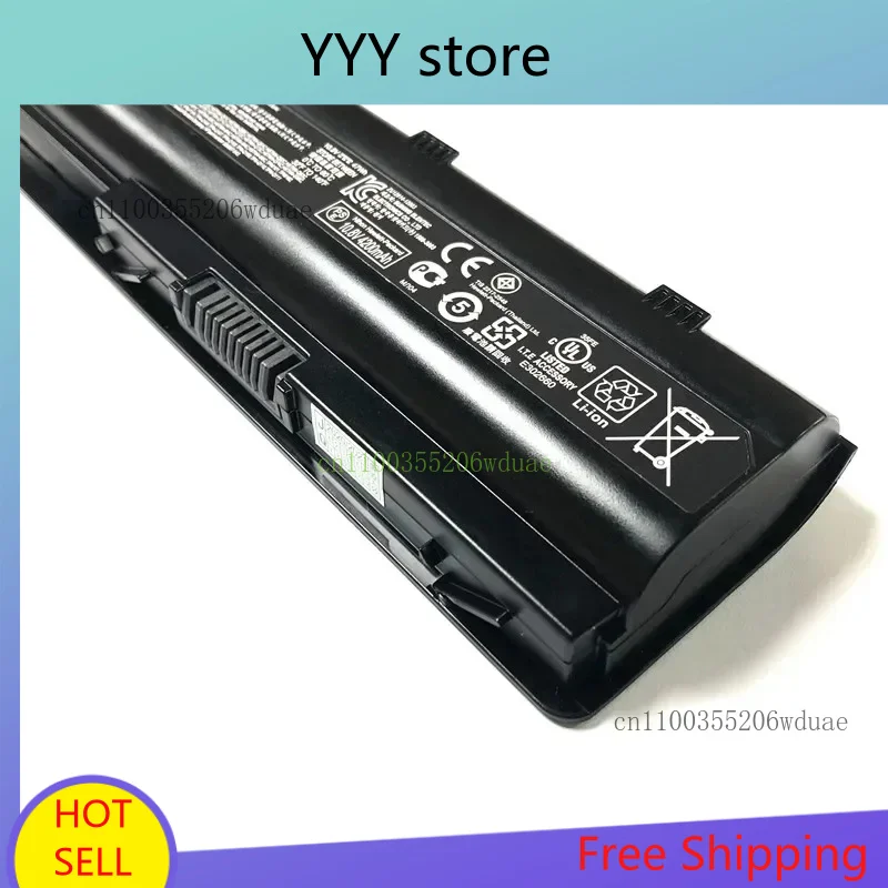

Аккумулятор для ноутбука MU06 CQ42 для аккумулятора HP Pavilion G4 G6 G7 593553 593554 593562 -001 HSTNN-UB0W CQ32 G42 CQ43 G32 CQ72