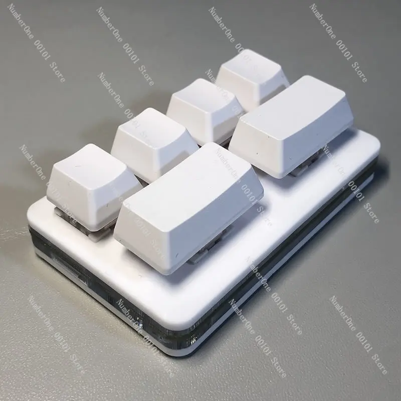 USB6 Key Big 2 Recording Mute Stock Beater Hot Swap Mechanical Copy Paste Custom Shortcut Keyboard