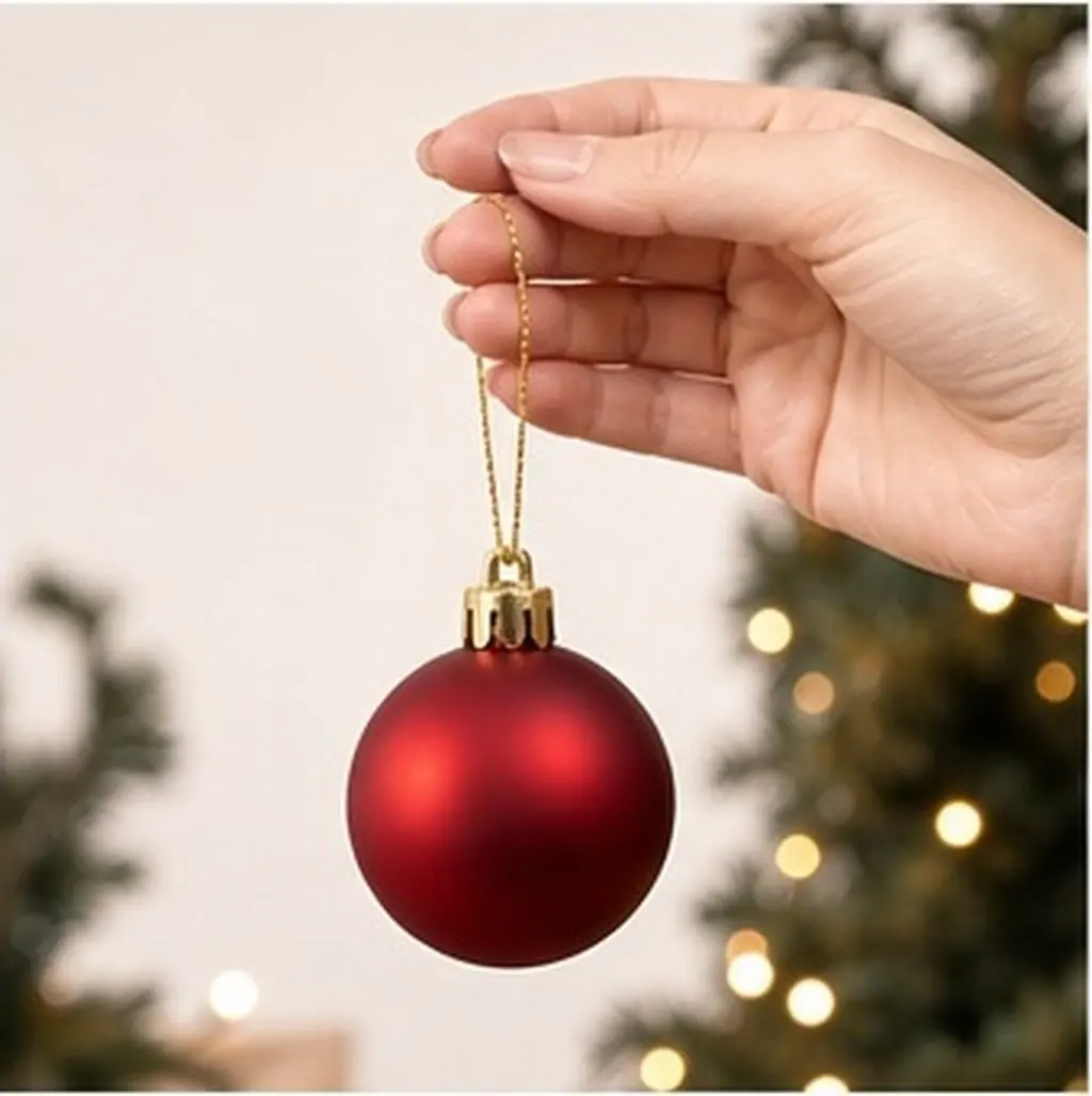 100pcs Christmas Ball Hanging Ropes – Snap Lock, Precut, No-Knot Ornament Strings for Tree Decoration