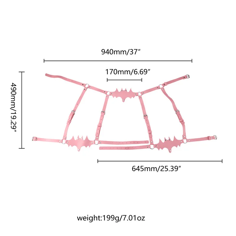 ملزمة حزام المثيرة مجموعات اللعب قابل للتعديل الساق الأشرطة لعبة للأزواج BDSM أحزمة الوردي مشد ربط حزام لعبة الجنس لعبة الكبار 18 + #2