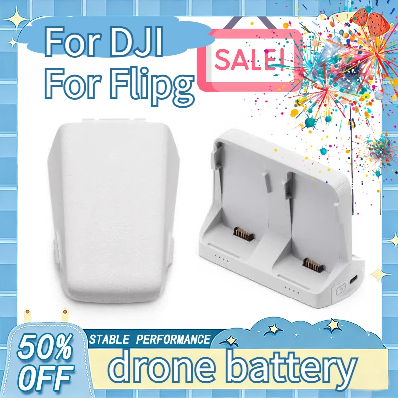 

7.16V 3110mAh Battery Flight Time of 31 Minutes for DJI Flip for Flip Intelligent Flying Battery Accessories in Stock +Charger