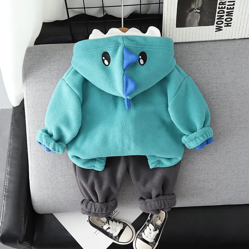 Children Autumn New Clothes Fashion Kids Boys Girls Coats Hoodies Long Pants 2Pcs/Sets Out Kid Cotton Toddler Casual Tracksuits