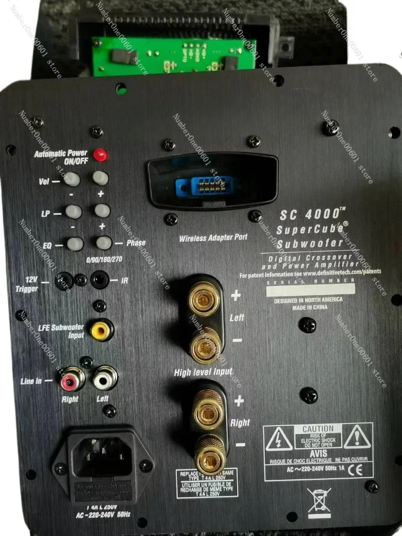

For Definitive Sc4000 Cinema Subwoofer Amplifier Board High Power Fever Fierce Small Steel Cannon Modification DIY
