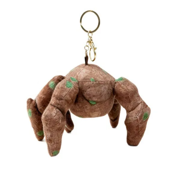 Project Hail Mary Rocky Plush Keychain Brown With Green Spots Stuffed Animal Bag Pendant Backpack Purse Decoration For Adults
