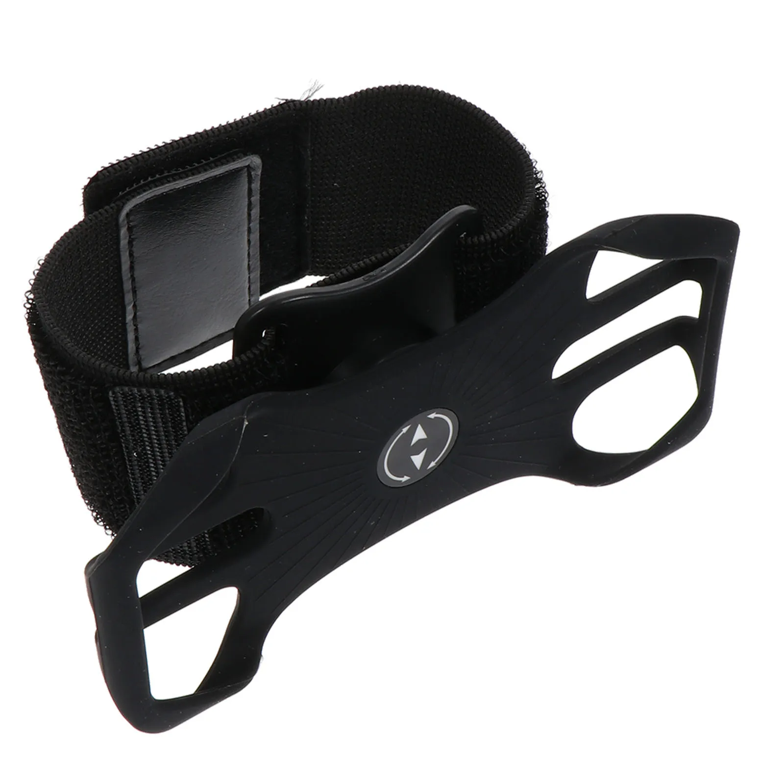 1Set Sports Phone Arm Bag Black Detachable Rotating Wristband Breathable Lightweight Running Biking Gym Outdoor Arm Case Holder