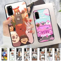 Cartoon We B-Bare-Bears Mousepad For Samsung S 9 10 20 21 22 23 30 23plus lite Ultra FE S10lite Fundas