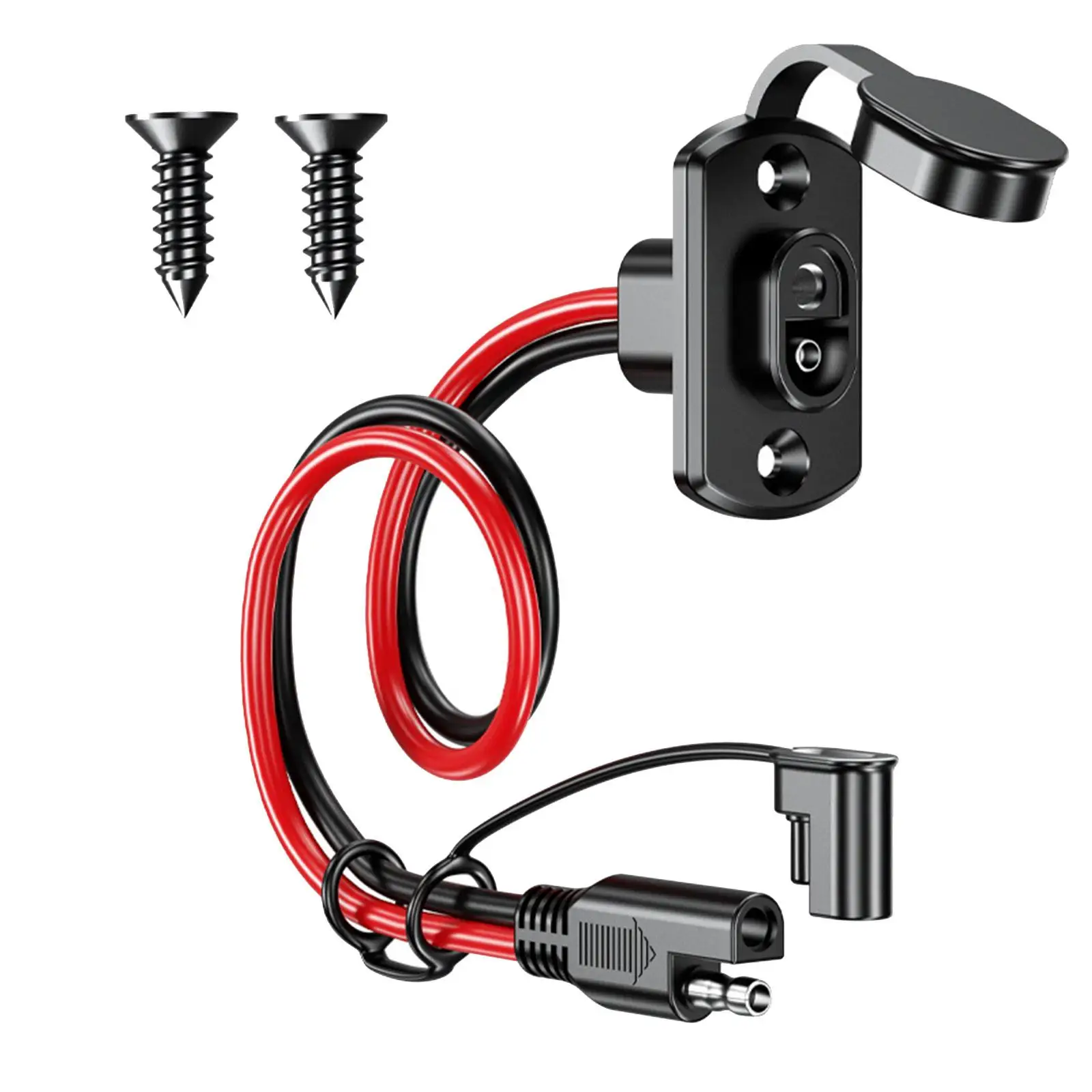 SAE Extension Cable Connector Cables Quick Connect Disconnect Car Battery Cable for Motorcycle Cars Tractor Accessories Harness