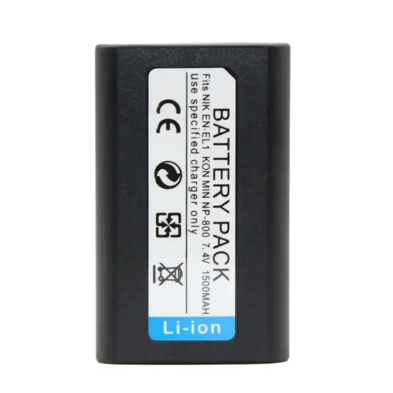 For Nikon Coolpix4300 4500 4800 5000 E880 NP800 Battery 1500mAh EN-EL1 Camera Battery