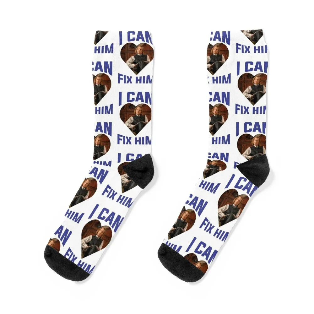 

I Can fix him lestat de lioncourt Socks Soccer warm winter custom sports funny gifts Socks Woman Men's