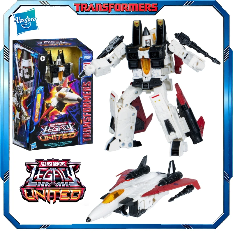In Stock Hasbro Classic Transformers Toys Legacy United Voyager Class G1 Ramjet Action Figure Robot Toy Collect Gifts Hobbies