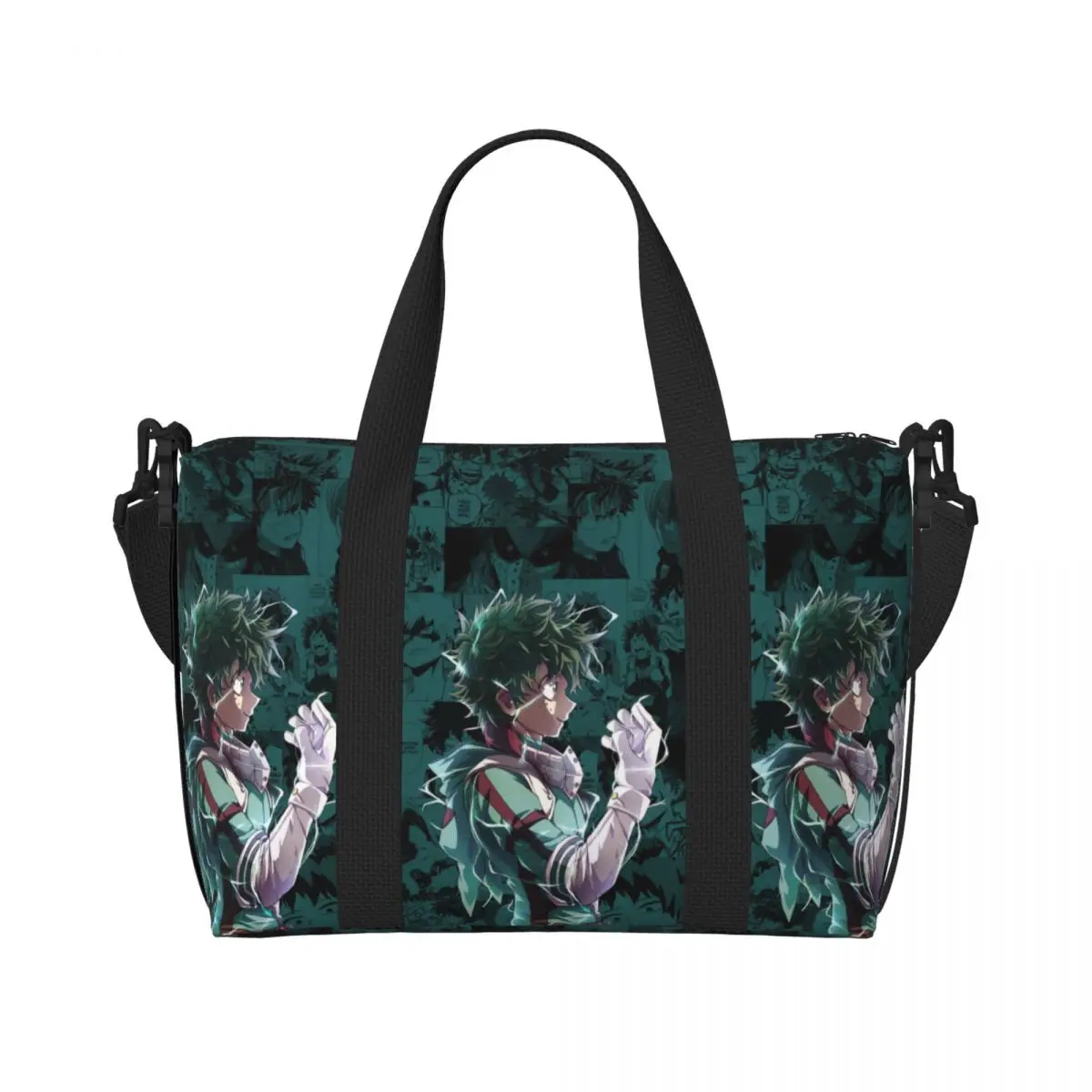 

Custom My H-Heros Academias Tote Bag Women Large Capacity Manga Katsuki Bakugo Midoriyas Izukus Gym Beach Shoulder Travel Bag