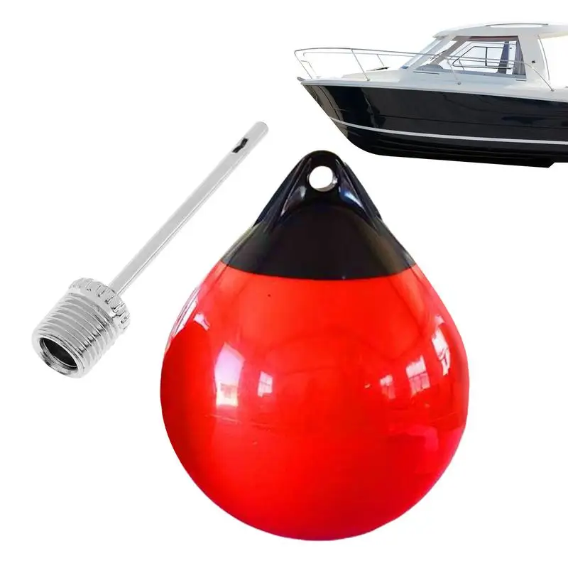 

Round Boat Buoy Inflatable Boat Dock Bumper Ball Anchoring Buoy Anti-Collision Marine Safety Flotation Devices For Motorboats