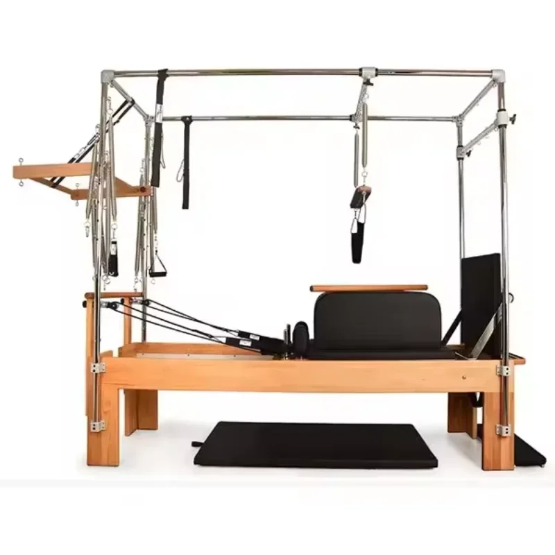 Deren Pilates EquipmentHigh Quality Wood Pilates Core Training Yoga Cadillac Style Pilates Bed