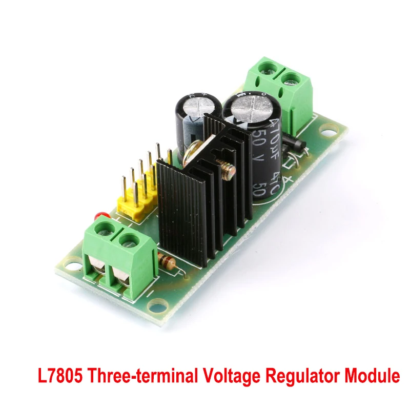 L7805 LM7805 5V Regulator Module Power Module Three-terminal Regulator Module 1.2A 7.5v~20v