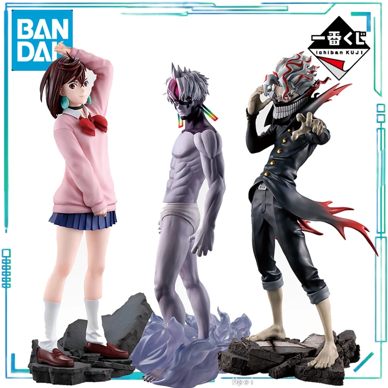 

BANDAI Genuine One Prize Series Anime Dangda Dang Ayase Momo and Ekarlen Collectibles of Finished Movable Models