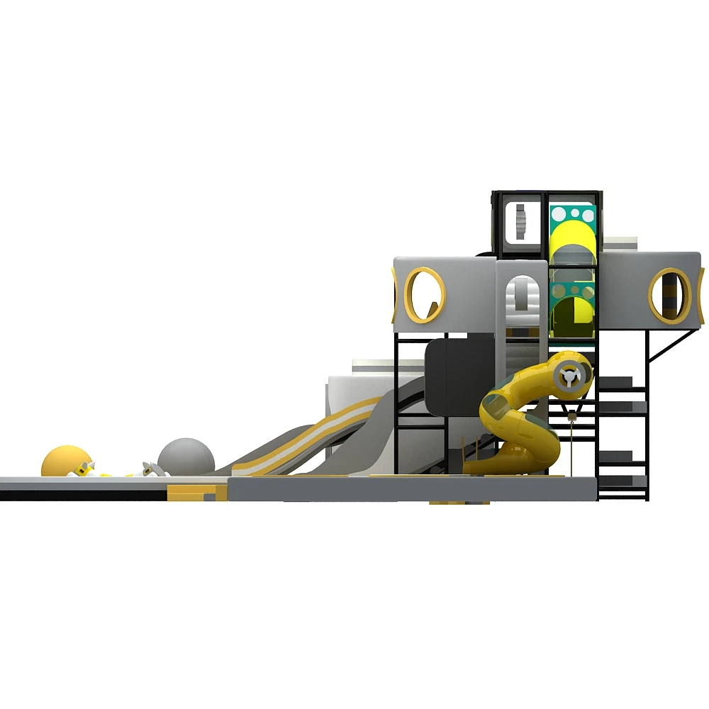 معدات ملعب داخلية تجارية، منطقة لعب ناعمة، شرائح للتعليم المبكر لترفيه مركز رياض الأطفال #6