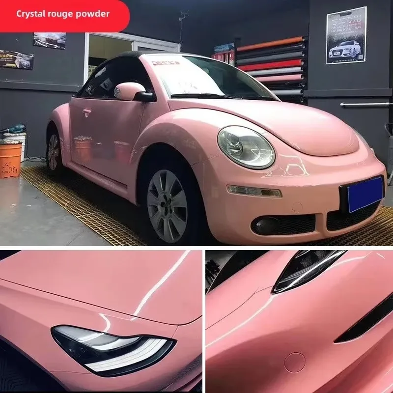 Hot Sale Crystal Rouge Powder Color Changing Film Nado Grey Full Body Glacier Blue Car Film Sticker Cement Grey Car Film