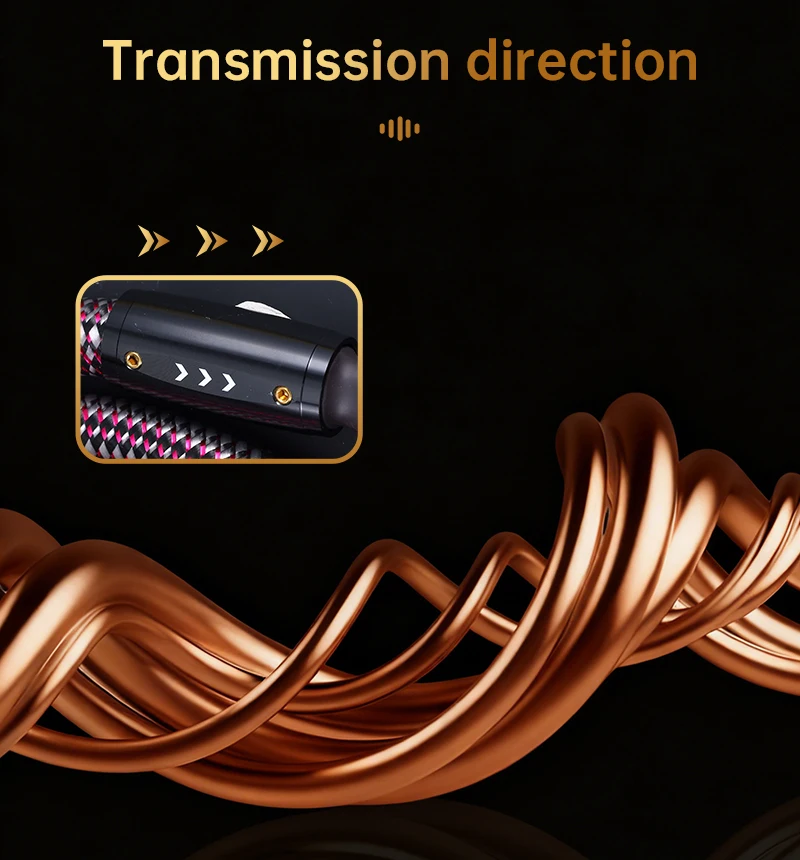 Serost Moon 12AWG HiFi-Audiokabel 99,9999% OCC Einkristallkupfer Y- oder Bananenstecker Lautsprecherkabel für Verstärker HiFi-System – Detail 8