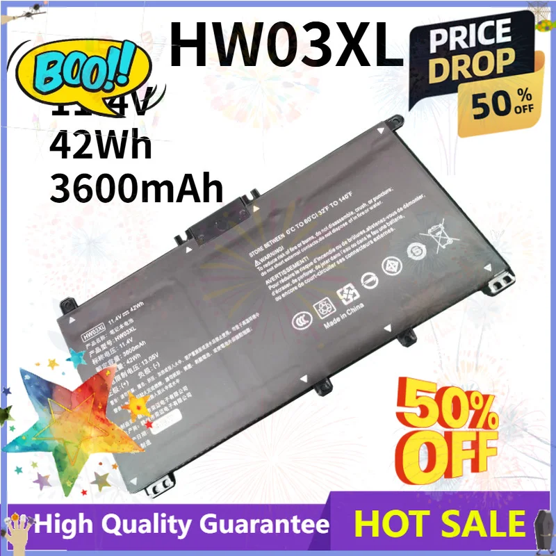 SWZY SWZY 11.55V 4850mAh TT03XL Laptop Battery For HP EliteBook 850 G5 G6 ZBook 15U HSTNN-UB7T HSTNN-LB8H DB8K 932824-2C1 933322