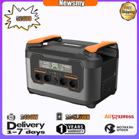 Newsmy S2400 Portable Power Station 2047.5Wh LiFePO4 Battery2400WSolar Generator Outdoor Camping Home Backup Mobile Power Supply