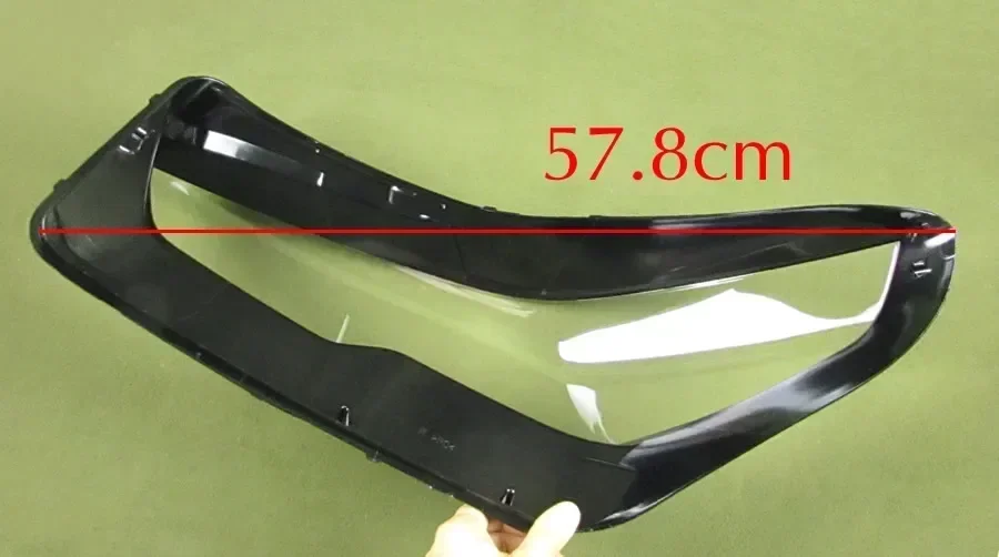 For BMW 5 Series G60 2024 Headlamp Cover Shade Headlight Transparent Lens Lamp Shell Masks Plexiglass Replace Original Lampshade