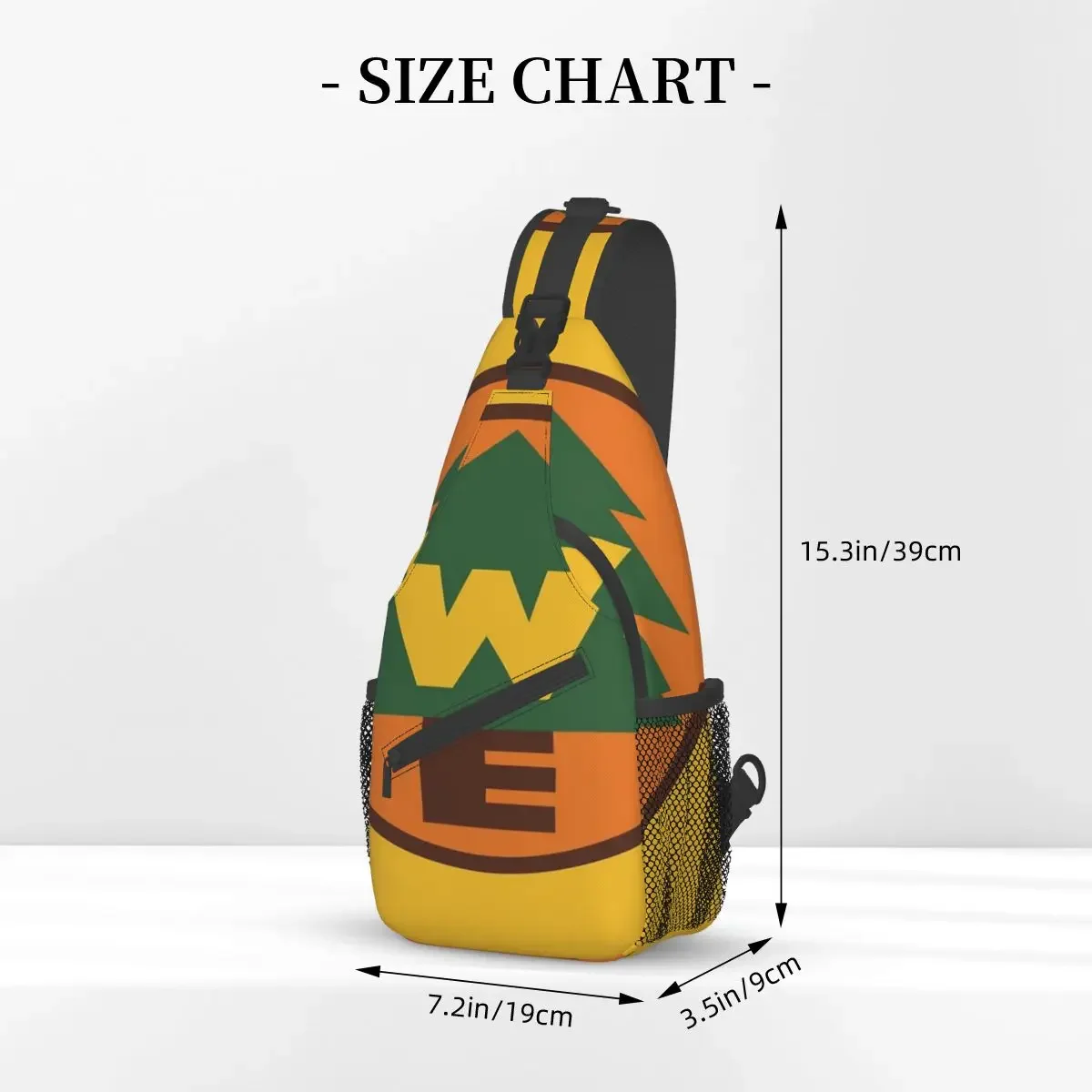 Wilderness Explorer Chest Bag Fashionable Polyester fabric Out Nice gift Customizable