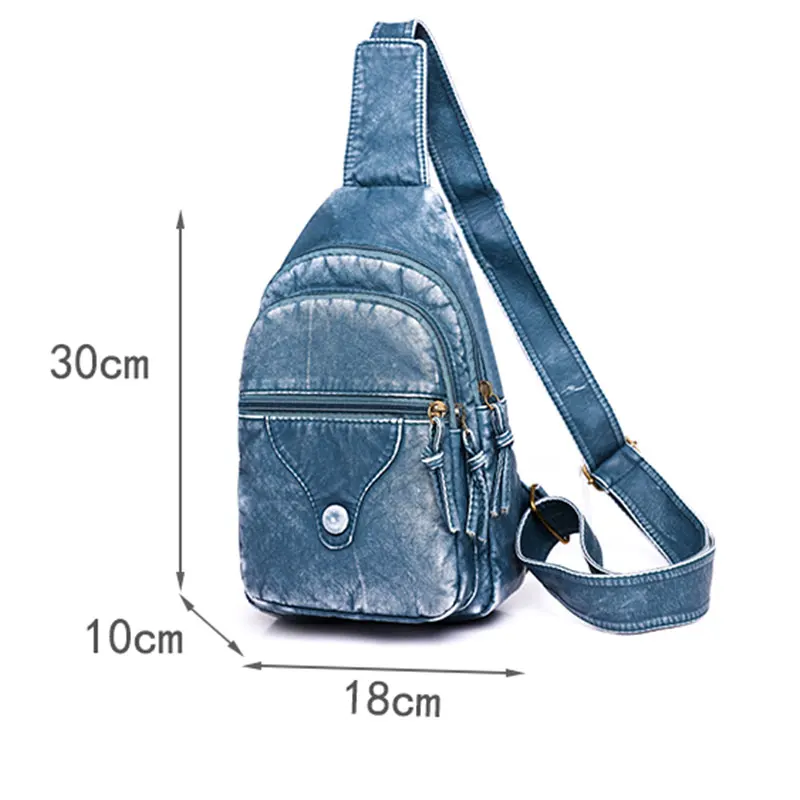 Frauen Taschen Schulter Messenger Mode PU Leder Taschen für Frau Multifunktionale Brust Beutel für Telefon Einkaufen Halter Brust Tasche